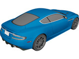 Aston Martin DBS 3D Model preview
