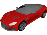 Aston Martin DBS Superleggera (2019) 3D Model preview