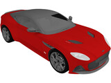 Aston Martin DBS Superleggera (2019) 3D Model