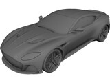 Aston Martin DBS Superleggera (2019) 3D Model preview