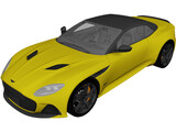 Aston Martin DBS Superleggera Volante (2020) 3D Model preview