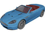 Aston Martin DBS Volante 3D Model preview