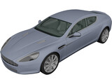 Aston Martin Rapide (2010) 3D Model preview