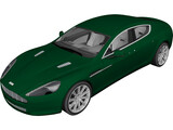 Aston Martin Rapide (2010) 3D Model preview
