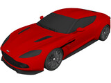 Aston Martin V12 Zagato 3D Model preview