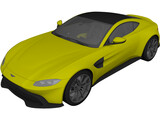 Aston Martin Vantage (2019) 3D Model preview