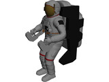 Astronaut 3D Model preview