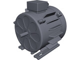 Asynchronous Electric AC Motor 3D Model preview