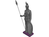 Athena 3D Model preview