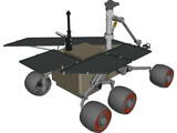 Athena Mars Rover 3D Model preview