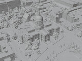 Atlanta City, GA, USA (2023) 3D Model