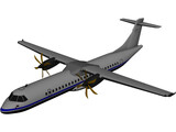 ATR 72 3D Model preview