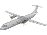ATR 72 3D Model