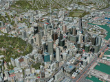 Auckland City, New Zealand (2020) 3D Model preview