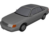 Audi 100 V8 (1993) 3D Model preview