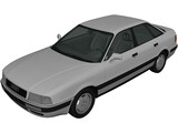 Audi 80 [B4] (1991) 3D Model preview