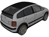 Audi A2 3D Model preview