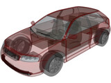 Audi A3 3-door 3D Model