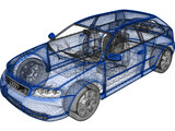 Audi A3 3D Model