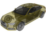 Audi A4 2.0T Quattro S-Line Sedan (2016) 3D Model