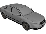 Audi A4 3D Model preview