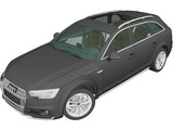 Audi A4 Allroad [B9] (2017) 3D Model preview