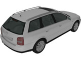 Audi A4 Avant (1999) 3D Model