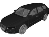 Audi A4 Avant 3.2 Quattro (2005) 3D Model preview