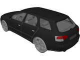 Audi A4 Avant 3.2 Quattro (2005) 3D Model