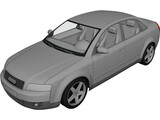 Audi A4 3D Model preview