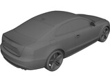 Audi A5 3D Model preview