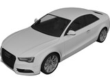 Audi A5 Coupe (2012) 3D Model preview