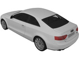 Audi A5 Coupe (2012) 3D Model