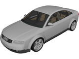 Audi A6 (1998) 3D Model preview