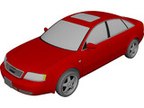 Audi A6 (1999) 3D Model preview