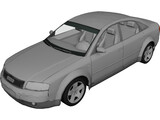 Audi A6 (2000) 3D Model preview