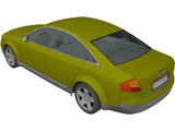 Audi A6 (2002) 3D Model