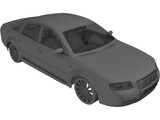 Audi A6 (2004) 3D Model