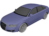 Audi A6 (2004) 3D Model preview