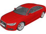 Audi A6 (2011) 3D Model preview