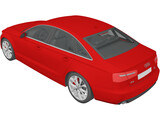 Audi A6 (2011) 3D Model