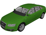 Audi A6 3D Model preview