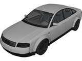 Audi A6 3D Model preview