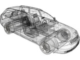 Audi A6 Avant 3D Model