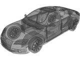Audi A7 Sportback (2011) 3D Model