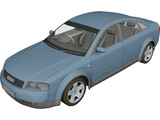 Audi A8 3D Model preview