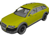 Audi Allroad (2007) 3D Model preview