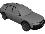 Audi Allroad 3D Model preview