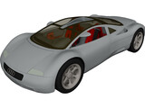 Audi Avus Quattro Concept (1991) 3D Model preview