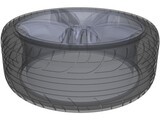 Audi Original Wheel 3D Model